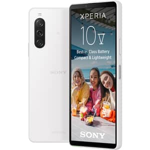 Telefon SONY Xperia 10 V 5G, 128GB, 6GB RAM, Dual SIM, White