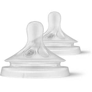 Set tetine PHILIPS AVENT Natural Response SCY965/02, flux rapid, 6 luni+, 2 buc, silicon