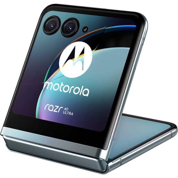 Telefon MOTOROLA Razr 40 Ultra 5G, 256GB, 8GB RAM, Dual SIM, Glacier Blue