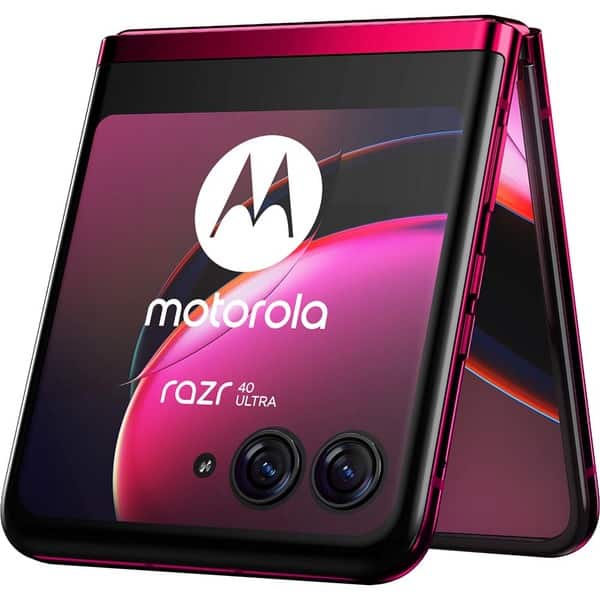 Telefon MOTOROLA Razr 40 Ultra 5G, 256GB, 8GB RAM, Dual SIM, Viva Magenta