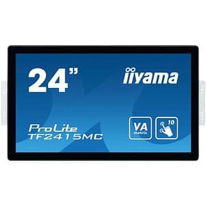 Monitor LED VA IIYAMA ProLite TF2415MC-B2, 23.8", Touch, Full HD, 60Hz, negru