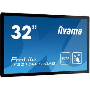 Monitor LED VA IIYAMA ProLite TF3215MC-B2AG, 31.5", Touch, Full HD, 60Hz, negru