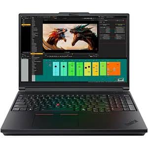 Laptop LENOVO ThinkPad T16g Gen 3, Intel Core Ultra 9 285HX pana la 5.5GHz, 16" WUXGA , 96GB, 1TB, NVIDIA GeForce RTX 5090 24GB, Windows 11 Pro, Black
