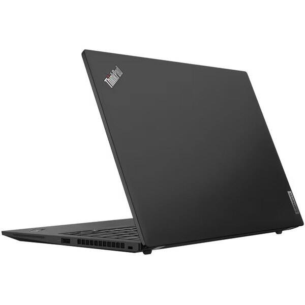 Laptop LENOVO ThinkPad T14s Gen 3, Intel Core i5-1240P pana la 4.4GHz, 14" WUXGA, 16GB, SSD 512GB, Intel Iris Xe Graphics, Windows 11 Pro, negru