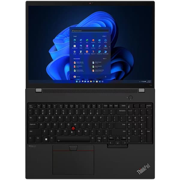 Laptop LENOVO ThinkPad T16 Gen 1, Intel Core i7-1255U pana la 4.7GHz, 16" WUXGA, 16GB, SSD 512GB, Intel Iris Xe Graphics, Windows 11 Pro, negru