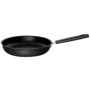 Tigaie antiaderenta FISKARS Hard Face, 28 cm, aluminiu, negru