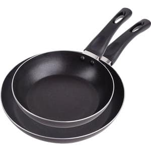 Set tigai RENBERG Kaden, 2 piese, 20-24cm, aluminiu, negru