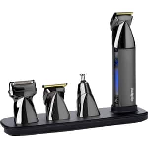 Aparat de tuns multifunctional 15 in 1 BABYLISS Super-X Metal Series MT991E, acumulator, 300 min autonomie, metalic