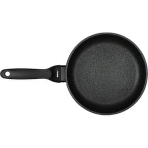 Tigaie RISOLI Black Plus, 24 cm, aluminiu reciclat, negru
