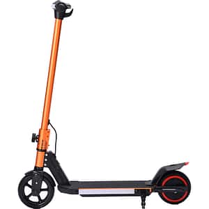 Trotineta electrica pentru copii MYRIA MY7060, 6.5 inch, pliabila, negru-portocaliu