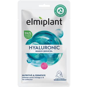 Masca de fata ELMIPLANT Hyaluronic, 20ml