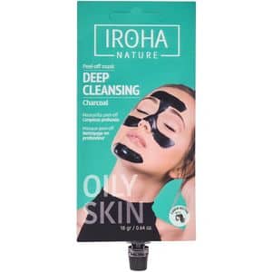 Masca de fata IROHA Deep Cleansing Charcoal, 18gr
