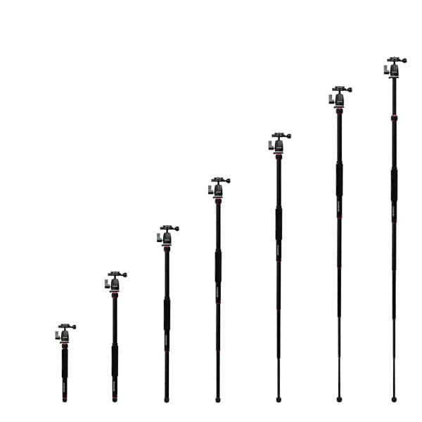 Trepied foto PROMATE Precise 155, 153 cm, negru