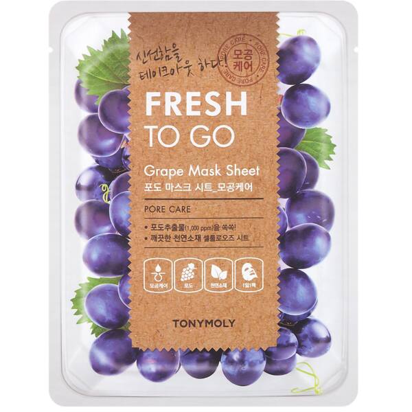 Masca de fata TONYMOLY Fresh To Go Grape, 25g