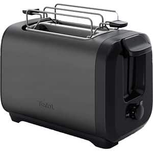 Prajitor de paine TEFAL Subito TT5S18E0, 2 felii, 1200W, gri antracit-negru 