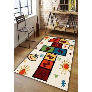 Covor copii Collection Kids Play, 80 x 140 cm, poliester, multicolor