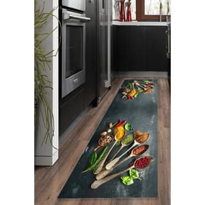 Covor bucatarie Collection Spicy2, 80 x 200 cm, poliester, multicolor