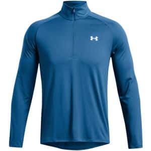 Bluza barbati UNDER ARMOUR UA Tech 2.0 1/2 Zip, marimea M, albastru