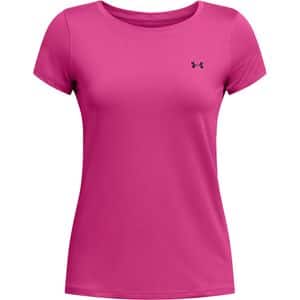 Tricou femei UNDER ARMOUR HeatGear Armour SS, marimea M, roz