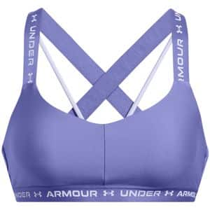 Bustiera femei UNDER ARMOUR Crossback Low, marimea M, violet
