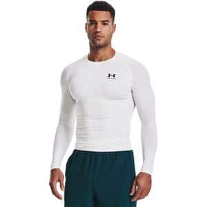 Bluza barbati UNDER ARMOUR UA HG Armour Comp LS, marimea S, alb