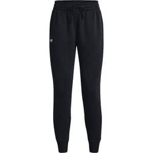 Pantaloni de trening femei UNDER ARMOUR Rival Fleece Jogger, marimea S, negru