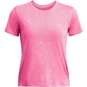Tricou femei UNDER ARMOUR UA Streaker Splatter SS, marimea M, roz