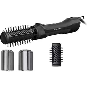 Perie rotativa ROWENTA Brush Activ UB9520F0, 1000W, 2 viteze, 2 trepte temperatura, Invelis Ceramic, negru