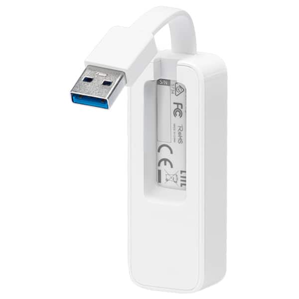 Adaptor Ethernet - USB 3.0 TP-LINK UE300, Gigabit, alb