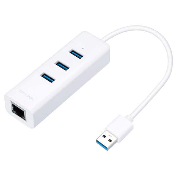 Billion London Mouthpiece Adaptor Ethernet - USB 3.0 TP-LINK UE330, Gigabit, alb