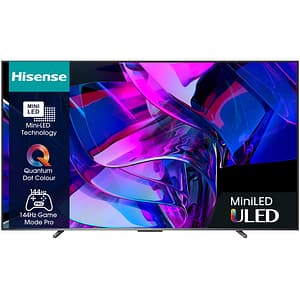 Televizor MiniLED ULED Smart HISENSE 100U7KQ, Ultra HD 4K, HDR, 254cm