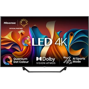 Televizor QLED Smart HISENSE 50A7NQ, Ultra HD 4K, HDR, 126cm