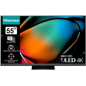 Televizor MiniLED ULED Smart HISENSE 55U8KQ, Ultra HD 4K, HDR, 139cm