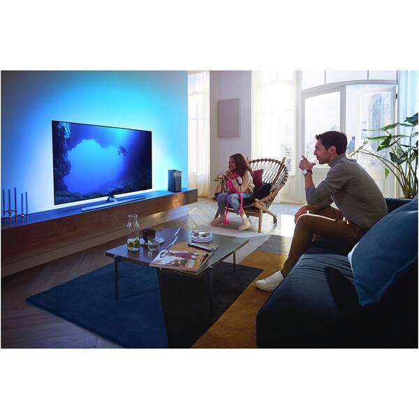 Televizor OLED Smart PHILIPS 55OLED807, Ultra HD 4K, HDR10+, 139cm