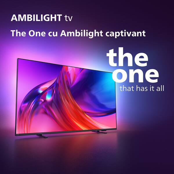 Televizor LED Smart PHILIPS 55PUS8518, Ultra HD 4K, HDR10+, 139cm