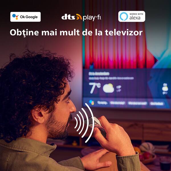 Televizor LED Smart PHILIPS 65PUS8518, Ultra HD 4K, HDR10+, 164cm
