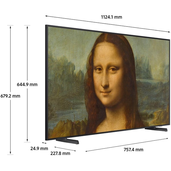 Televizor Lifestyle The Frame QLED SAMSUNG 50LS03BG, Ultra HD 4K, 125cm