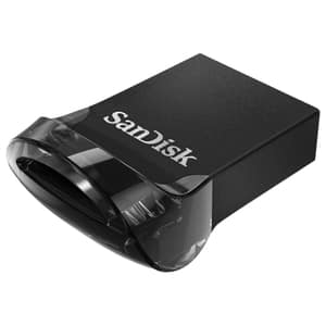 Memorie USB SANDISK Ultra Fit SDCZ430-032G-G46, 32GB, USB 3.1, negru
