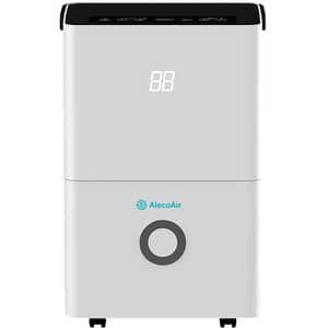 Dezumidificator si purificator aer ALECOAIR D30 Grande, 30l/zi, 600W, Wifi, Uscare rufe, alb