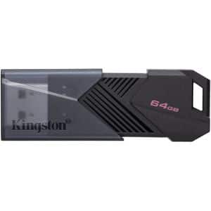 Memorie USB KINGSTON DataTraveler Exodia Onyx DTXON/64GB, 64GB, USB 3.2, negru