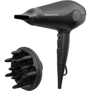 Uscator de par ROWENTA Hybrid CV6430F0, 1800W, 6 viteze, 3 trepte temperatura, negru