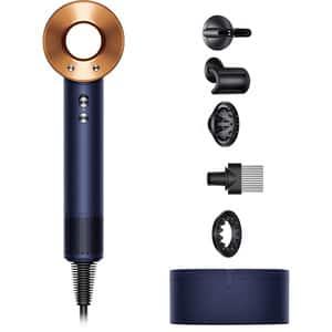 Uscator de par DYSON Supersonic Gift Edition HD07, 1600W, 3 viteze, 3 trepte temperatura, albastru-cupru