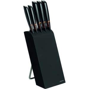 Set cutite FISKARS Edge 1003099, 6 piese, 8-23cm, negru