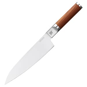 Cutitul bucatarului FISKARS Norden 1026419, 21cm, otel, maro