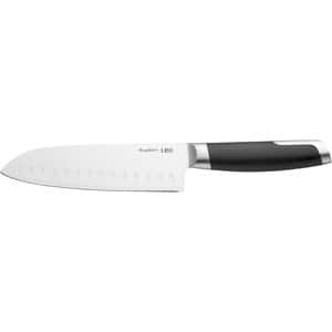 Cutit Santoku BERGHOFF Graphite, 17.5cm, otel, negru