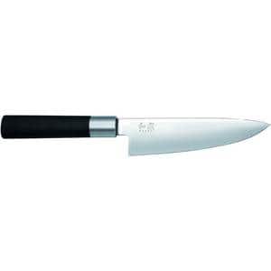 Cutit Chef KAI Wasabi 6715C, 15cm, inox, negru