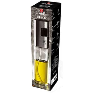 Sticla cu pulverizator pentru ulei BERLINGER HAUS BH 7808, 100 ml, otel, argintiu