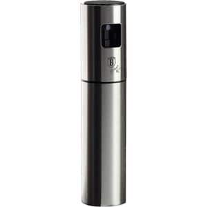 Sticla cu pulverizator pentru ulei BERLINGER HAUS BH/7809, 100 ml, inox, argintiu