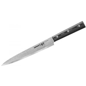 Cutit feliere SAMURA Damascus SD67-0045M, 19.5cm, otel, negru