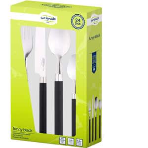 Set tacamuri SAN IGNACIO, 24 piese, inox